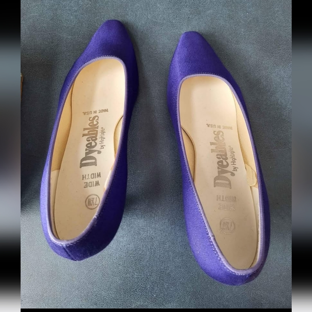 Women's Dyeables by Highlights, Majestic Purple Dress Shoes.